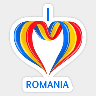 I love ROMANIA Sticker